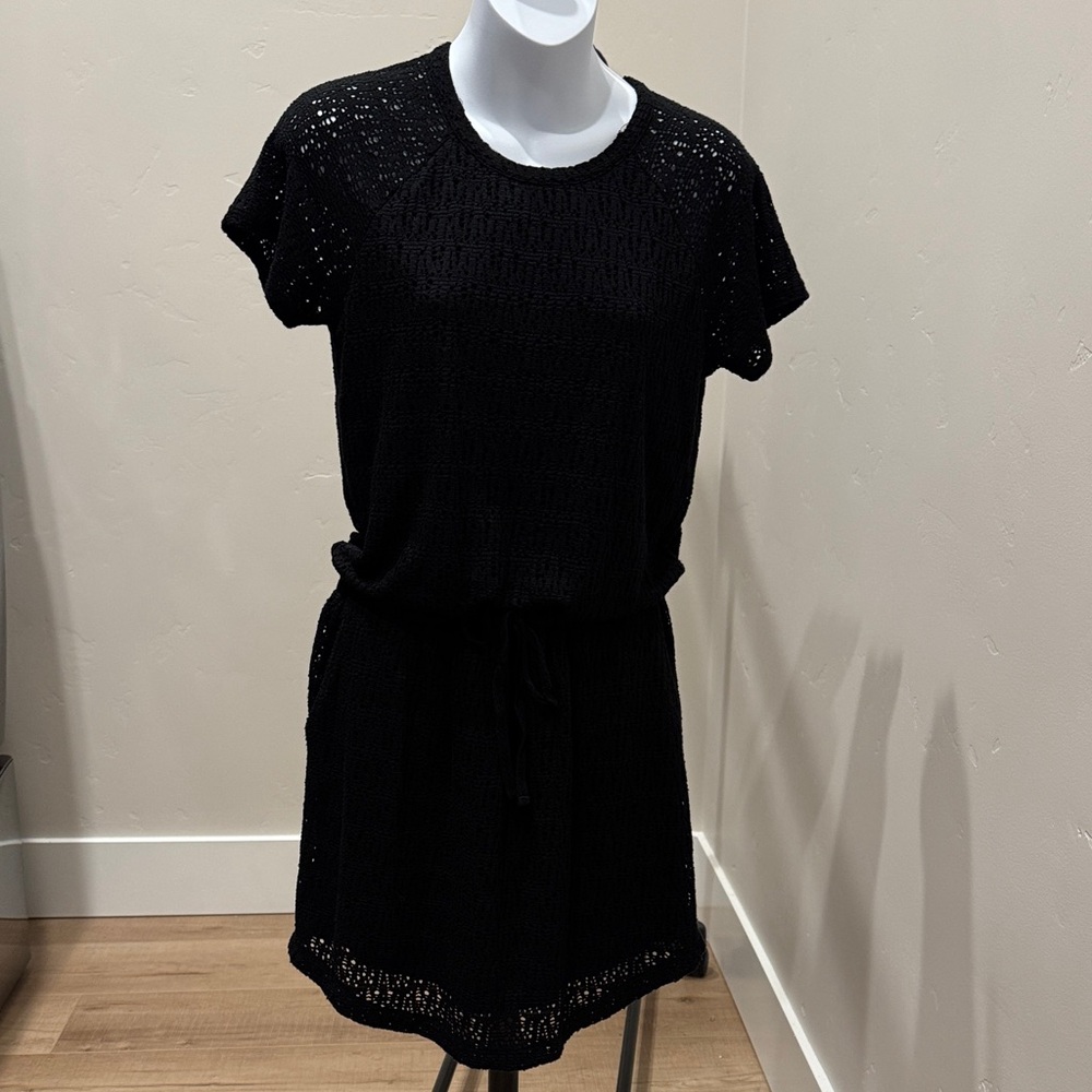 Lou & Grey Black Knit Dress